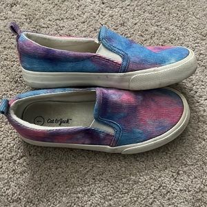 Girls tie dye slip on